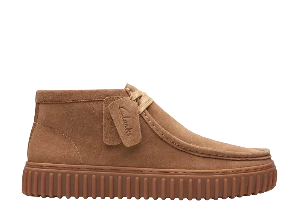 Clarks Torhill Hi "Dark Sand Suede"