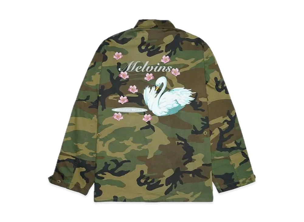 Supreme x Melvins BDU Jacket "Woodland Camo"