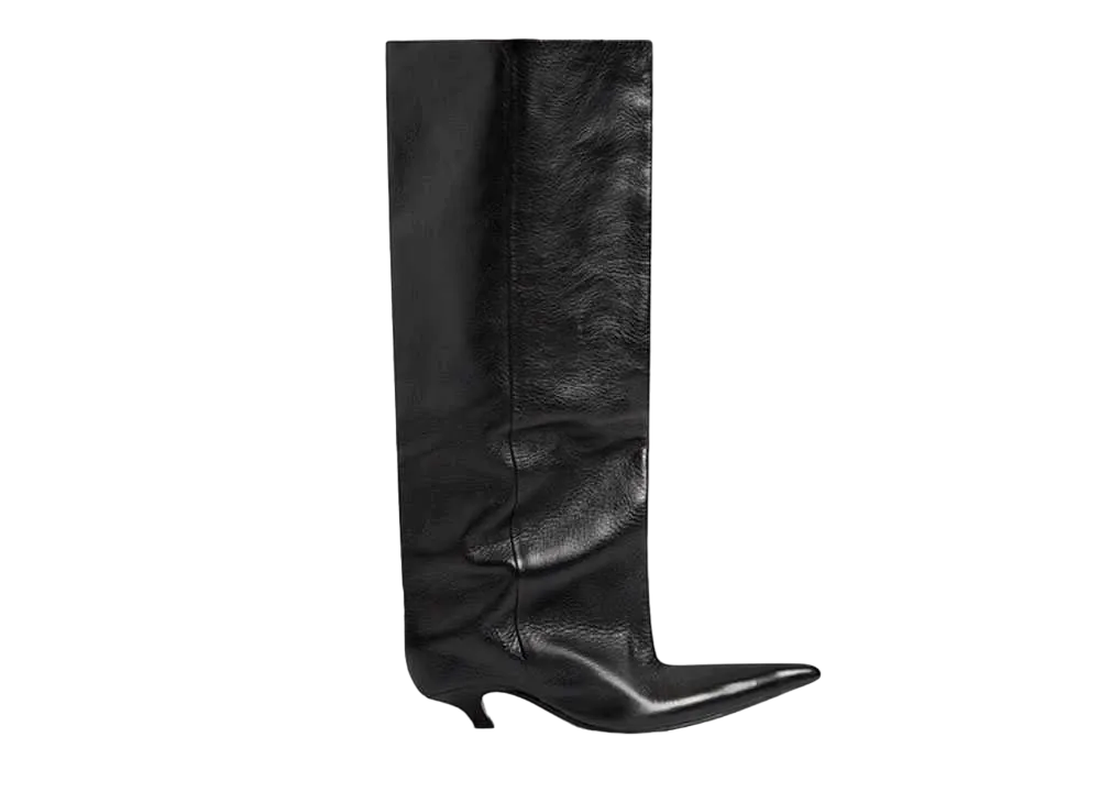 BALENCIAGA Women's Subway 25mm Boot "Black"