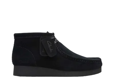 クラークス ウィメンズ ワラビー エヴォ ブーツ "ブラックスウェード"