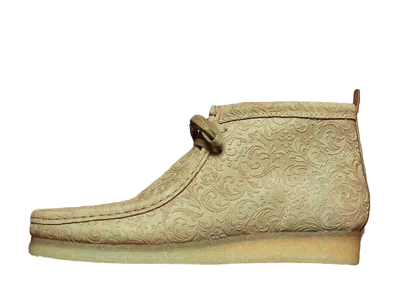 エンド × クラークス オックスフォード フラワーズ ワラビー ブーツ "メープルフローラル"