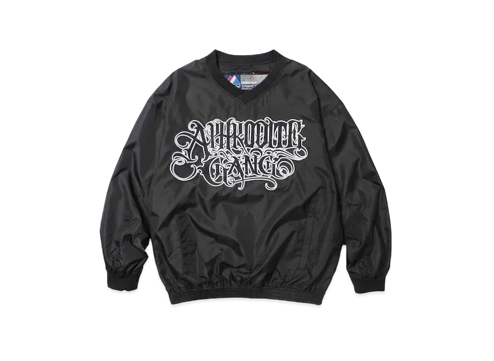 APHRODITEGANG Classic Logo Nylon Pullover Jacket "Black"