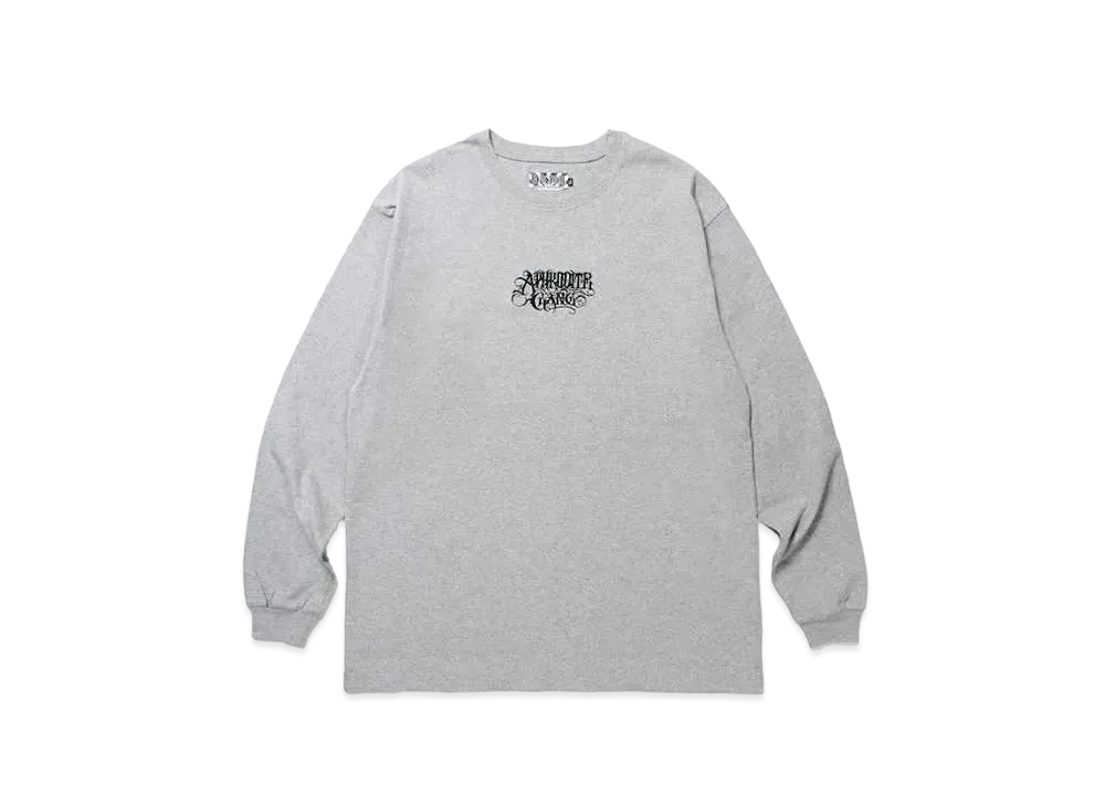 APHRODITEGANG Classic Logo L/S Tee Gray "Black"