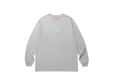 APHRODITEGANG Classic Logo L/S Tee Gray "Blue"