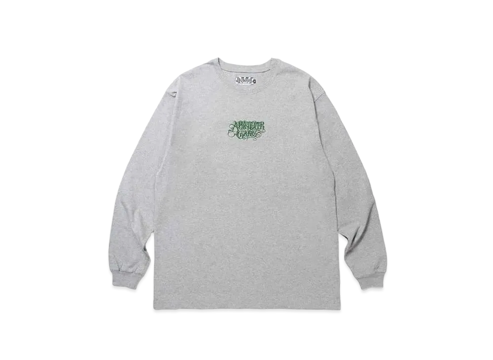 APHRODITEGANG Classic Logo L/S Tee Gray "Green"