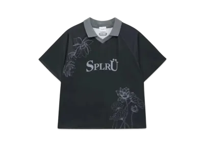 BLESS U x SPLR Lotus Game Shirts "Black"