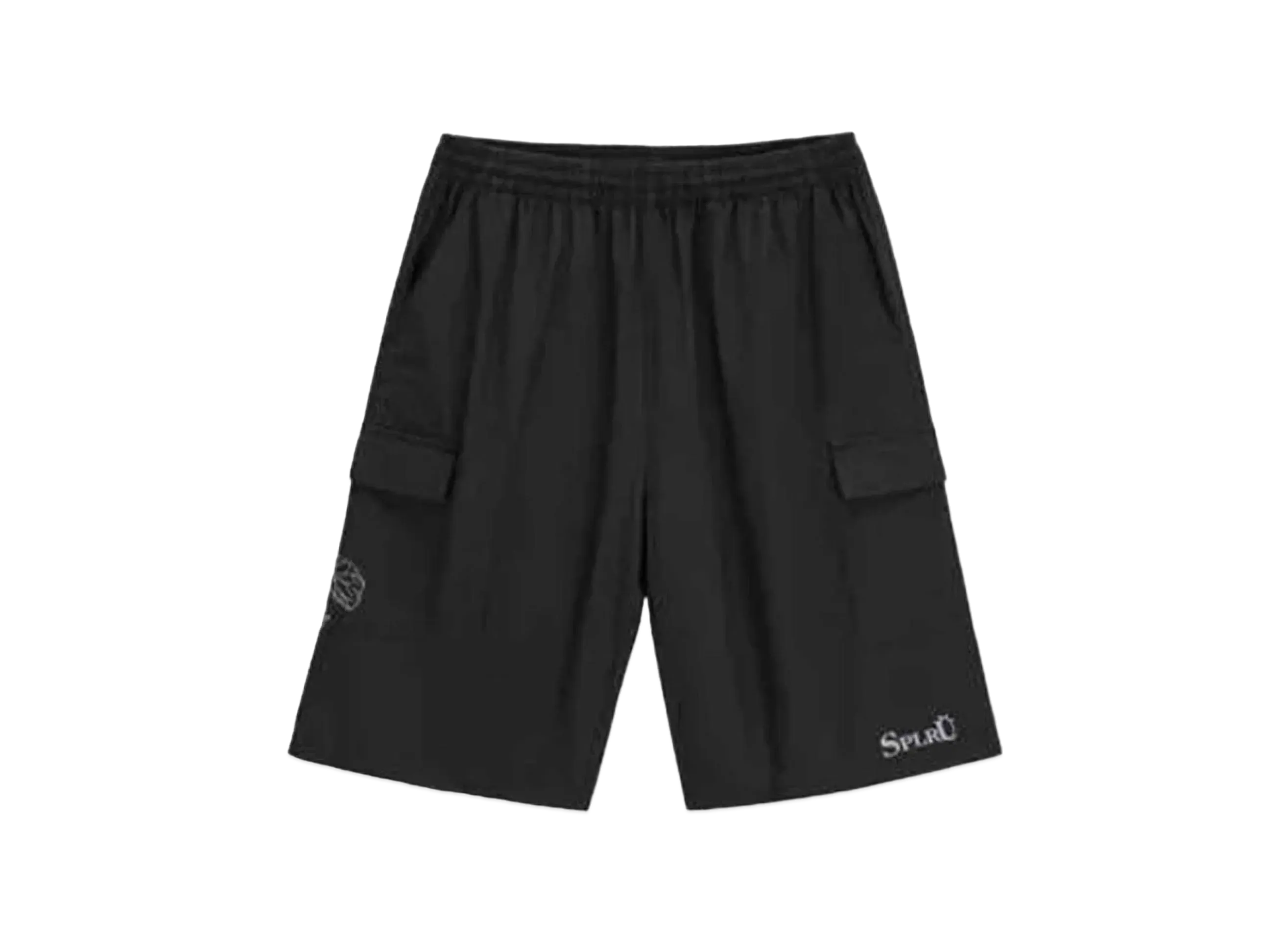 BLESS U x SPLR Lotus Game Shorts "Black"
