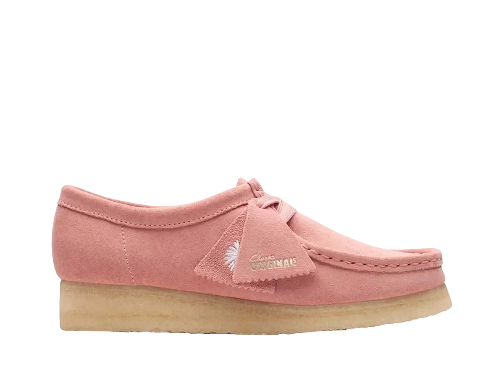 Clarks Women's Wallabee "Blush Pink Suede"