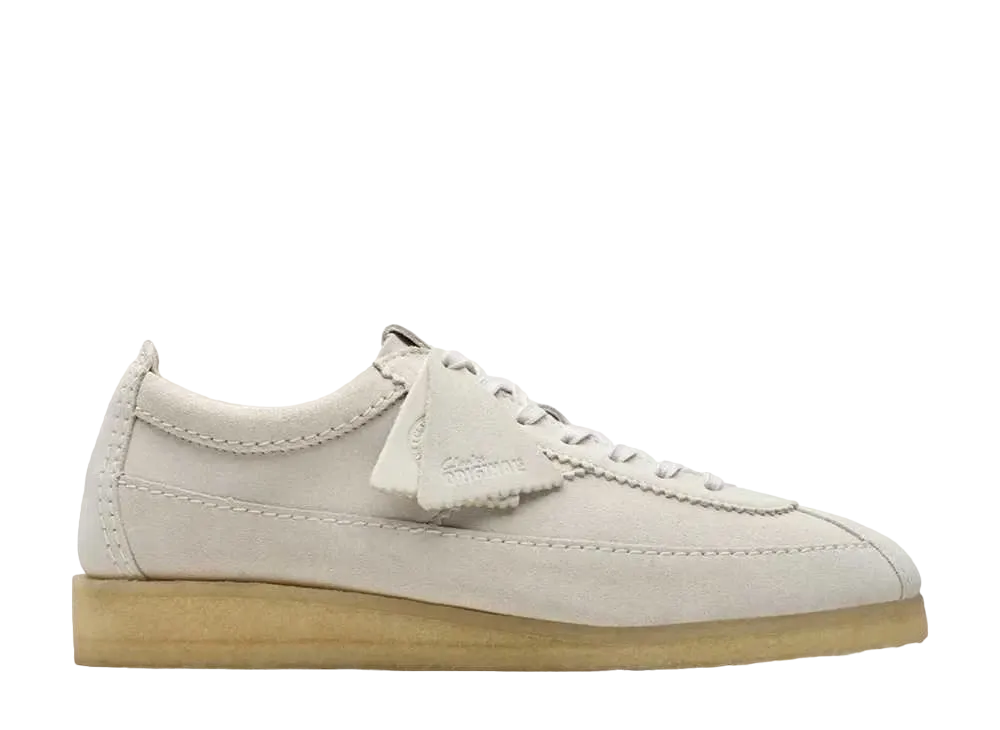 Clarks Wallabee Tor "Off White Suede"