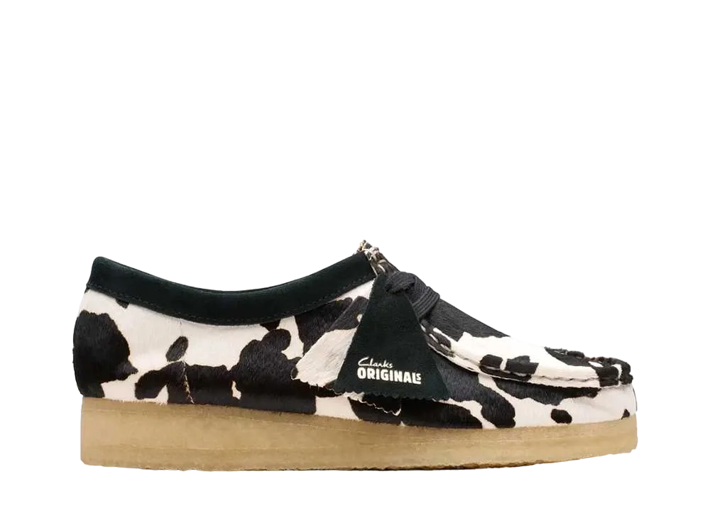 Clarks Women's Wallabee "Cow Print Hair On"