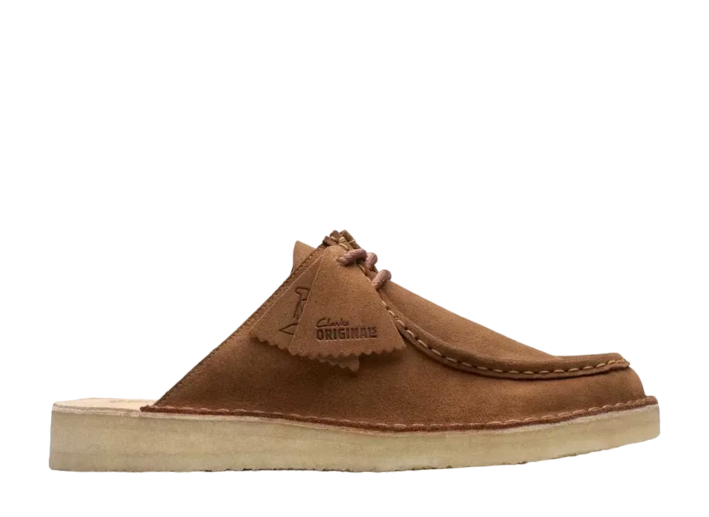 Clarks Desert Nomad Mule "Cola Suede"