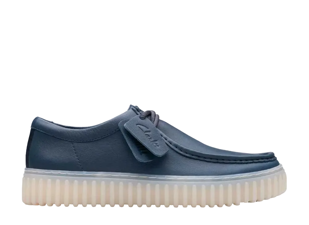 Clarks Torhill Lo "Navy Leather"