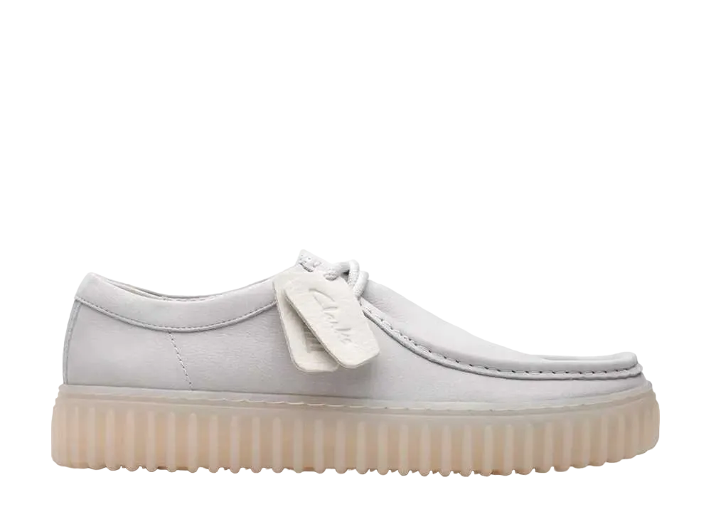 Clarks Torhill Lo "White Leather"