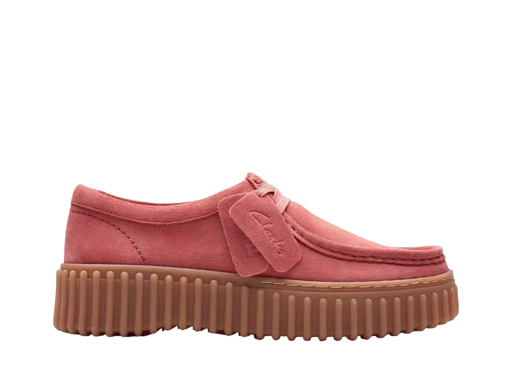 クラークス ウィメンズ トーヒルビー "ダスティローズスウェード"