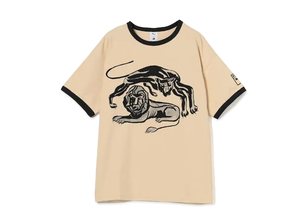 PUMA x Sasquatchfabrix. for BEAMS Print T-shirt "Cashew"
