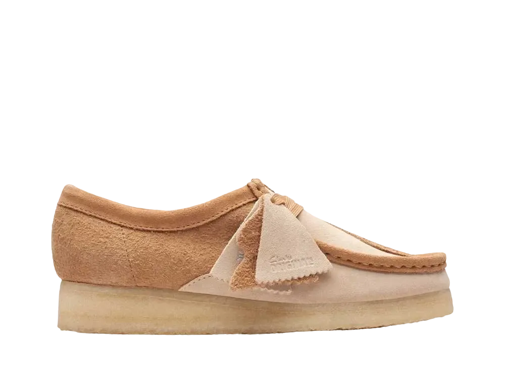 Clarks Women's Wallabee "Mid Tan Combi"