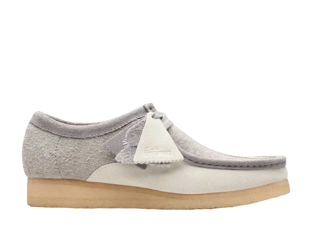Clarks Wallabee "Grey/Off White"