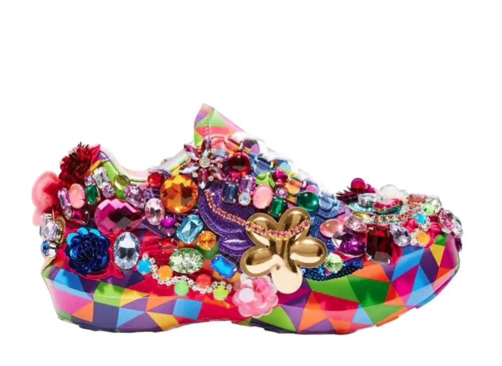 COMME des GARCONS × Salomon SR811 Embellished Platform "Multi"