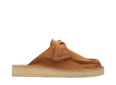Clarks Women's Desert Nomad Mule "Dusk Brown Suede"