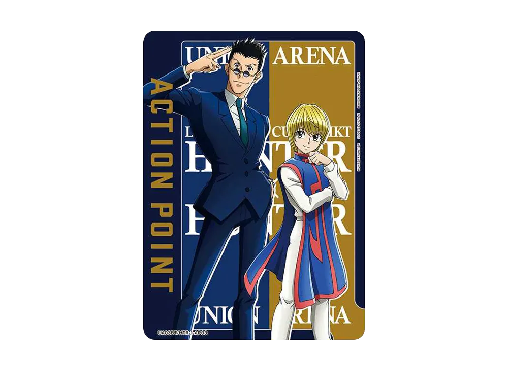 アクションポイントカード (レオリオ&クラピカ)  [UA03BT-HTR-1-AP03](ユニオンアリーナ 第1弾 ブースター「HUNTER×HUNTER」)