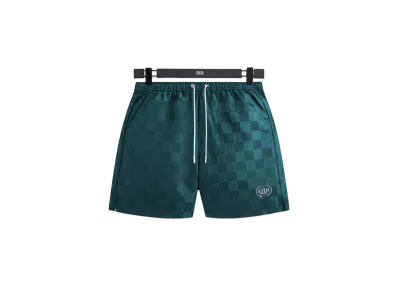 Kith Checkered Satin Collins Short "Chronicle"