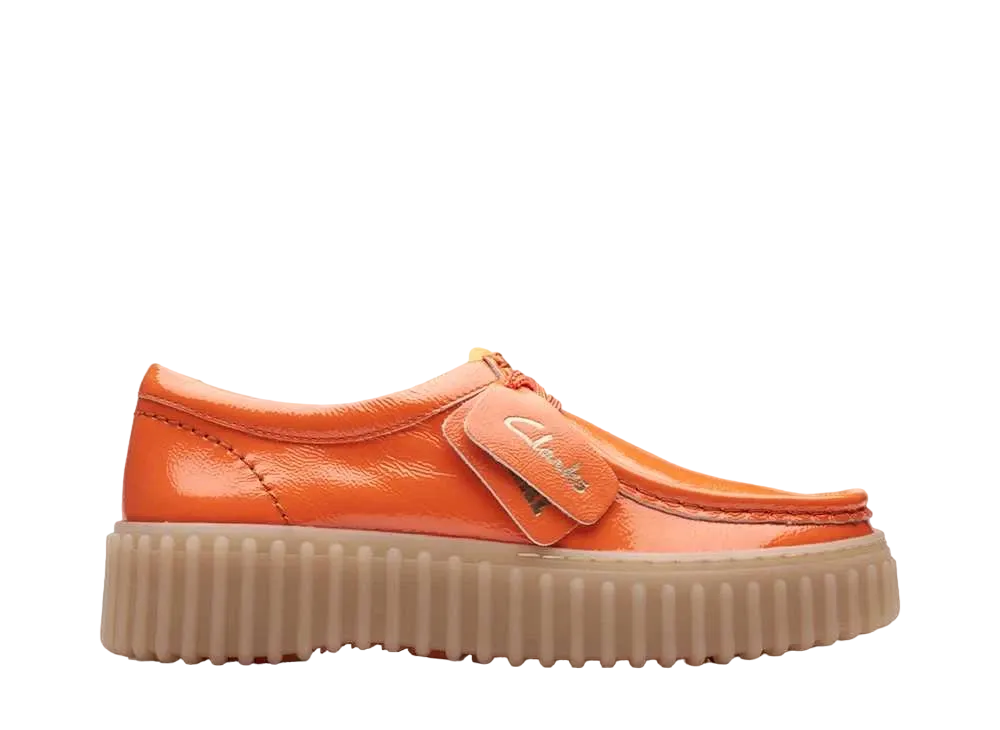 Clarks Women's Torhill Bee "Orange Patent"