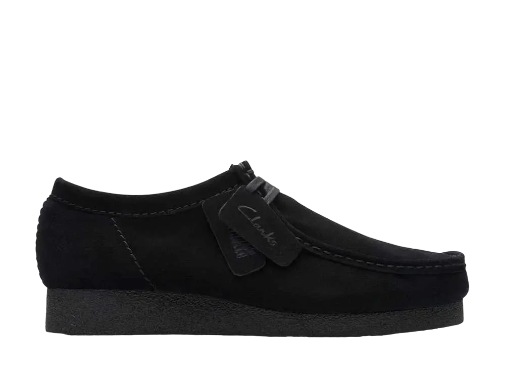 Clarks Wallabee Evo Waterproof "Black Suede"
