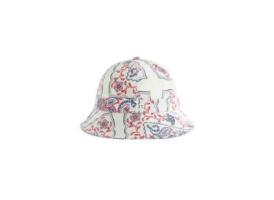 Kith Miles Needlepoint Active Bucket Hat "Sandrift"