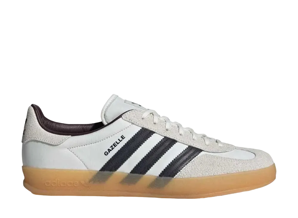 Hikari Shibata × adidas Gazelle Indoor "Core White/Night Grey/Cream White"