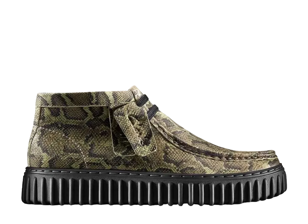 マーティンローズ × クラークス トーヒル "グリーンスネーク"