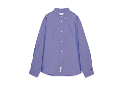 Wtaps BD 01 / LS / Ctpl. Broadcloth. Coolmax "Blue"