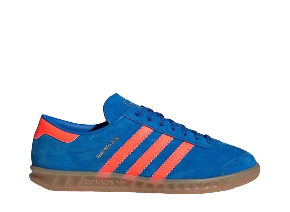 adidas Women's Hamburg "Blue Bird/Solar Orange/Gum"