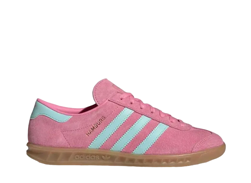 アディダス オリジナルス ウィメンズ ハンブルグ "ブリスピンク/セミフラッシュアクア/ガム"