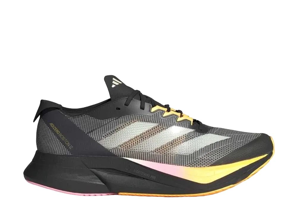 adidas Adizero Boston 12 M "Core Black/Zero Metallic/Spark"