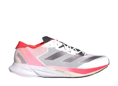 adidas Adizero Japan 8 "Footwear White/Aurora Metallic/Solar Red"