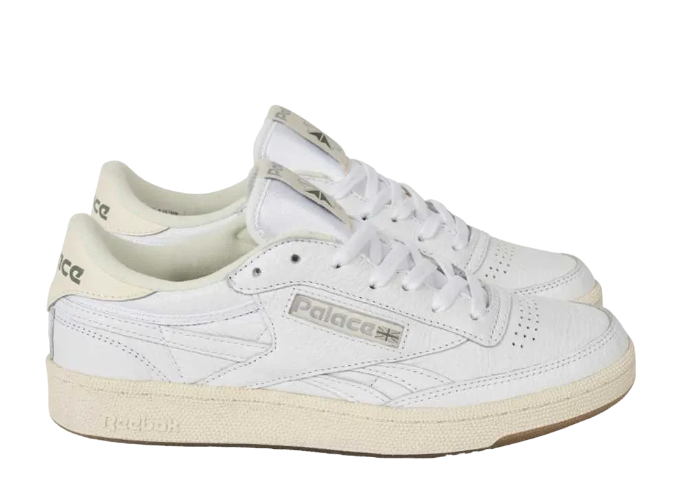 Palace Skateboards × Reebok Club C "White/Sail"