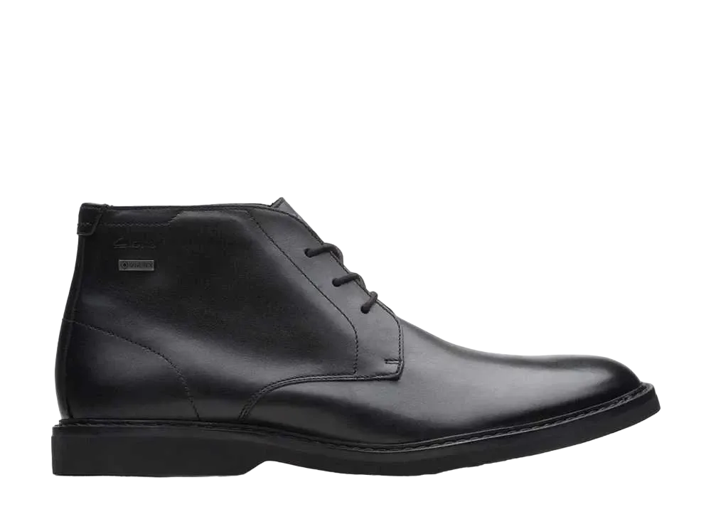 Clarks Atticus LT Hi GORE-TEX "Black Leather"