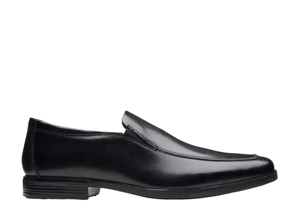 クラークス ホワードエッジ "ブラックレザー"