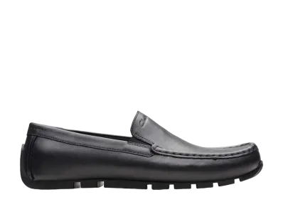 Clarks Oswick Plain "Black Leather"