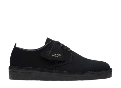 Clarks Coal London "Black Suede"