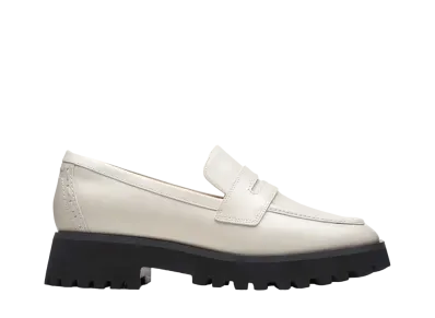 Clarks Women's Stayso Edge "Ivory Leather"