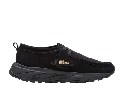 Clarks Walla Eden Lo "Black Suede"