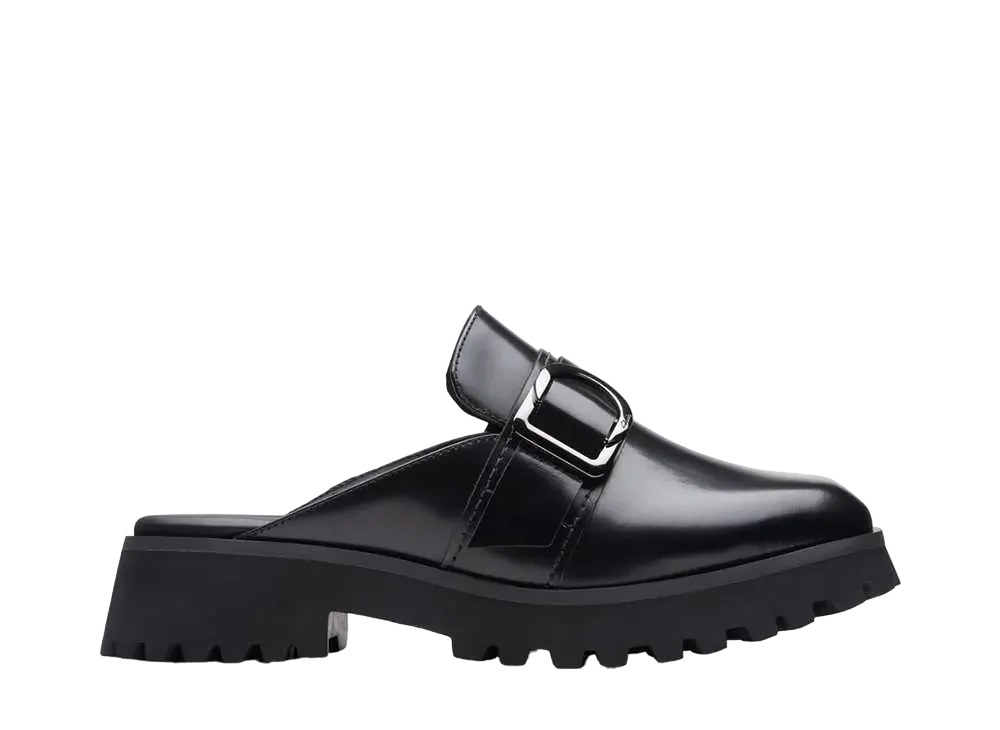 クラークス ウィメンズ ステイソーフリー "ブラックレザー"