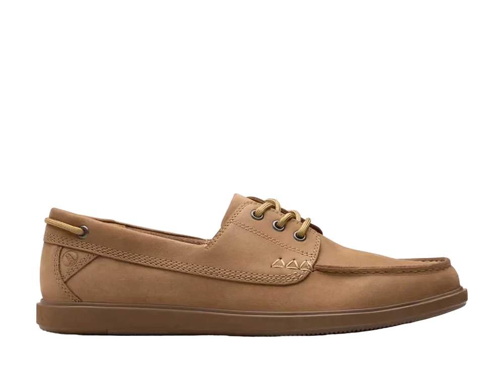 クラークス ブラットンボート "ダークサンドヌバック"