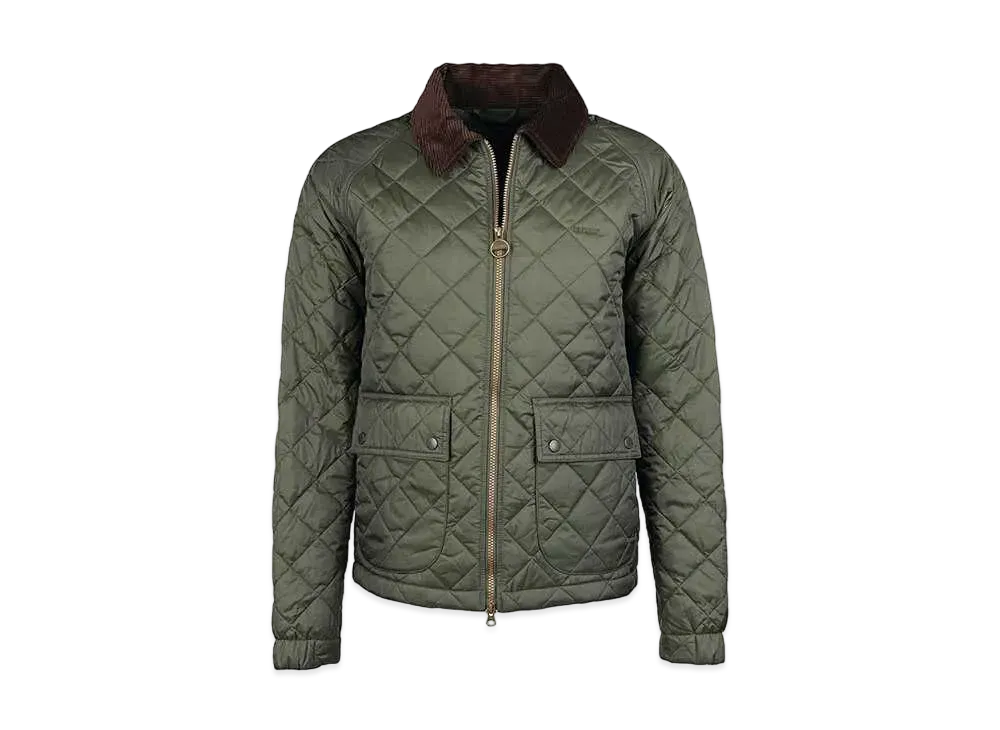 Barbour Dom Quilted Blouson "Green"