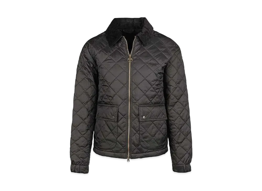Barbour Dom Quilted Blouson "Black"