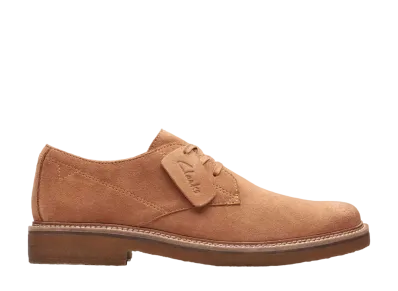 Clarks ClarkdaleDerby "Light Tan Suede"