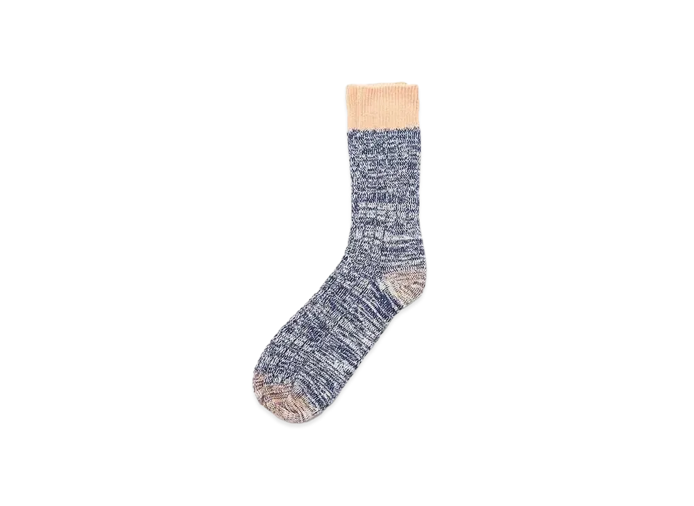 Barbour Melange Bicolor Socks "Navy"