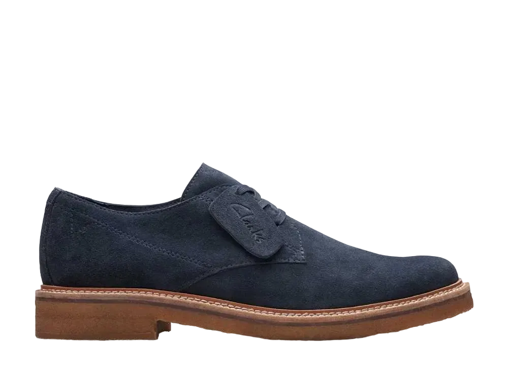 Clarks ClarkdaleDerby "Navy Suede"