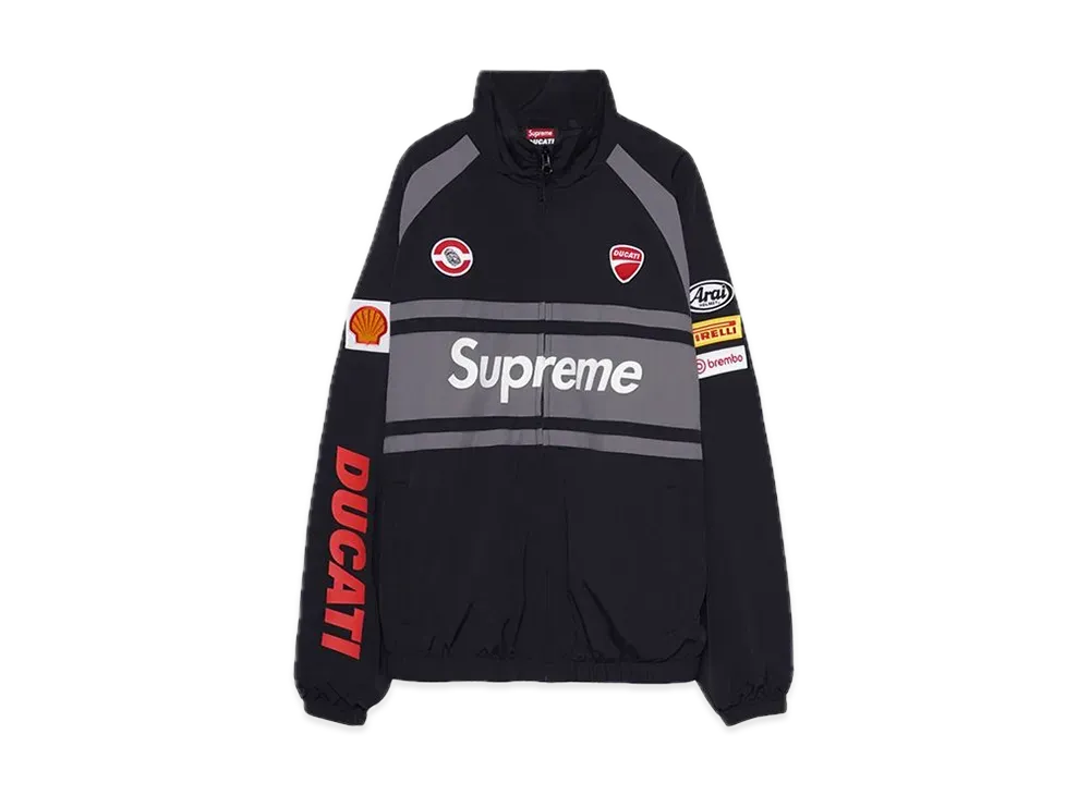 Supreme x Ducati Track Jacket "Black"